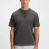 Cotton-jersey T-shirt with Double B monogram