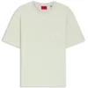Cotton-jersey T-shirt with embroidered logo