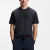 Cotton-jersey T-shirt with golf-inspired logo