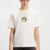 Cotton-jersey T-shirt with Happy HUGO artwork