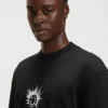 Cotton-jersey T-shirt with Happy HUGO artwork Cotton-jersey T-shirt with Happy HUGO artwork
