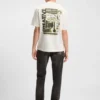 Cotton-jersey T-shirt with Happy HUGO artwork