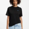 Cotton-jersey T-shirt with Happy HUGO logo