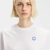 Cotton-jersey T-shirt with Happy HUGO logo