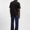 Cotton-jersey T-shirt with Happy HUGO logo