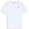 Cotton-jersey T-shirt with Happy HUGO logo