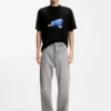 Cotton-jersey T-shirt with ice-lolly artwork