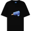 Cotton-jersey T-shirt with ice-lolly artwork