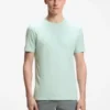 Cotton-jersey T-shirt with large logo print
