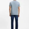 Cotton-jersey T-shirt with large logo print