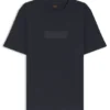 Cotton-jersey T-shirt with logo artwork