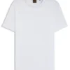 Cotton jersey T-shirt with logo detail