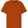Cotton jersey T-shirt with logo detail