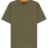 Cotton jersey T-shirt with logo detail