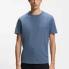 Cotton jersey T-shirt with logo detail