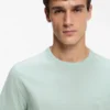 Cotton jersey T-shirt with logo detail