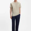 Cotton jersey T-shirt with logo detail