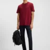 Cotton jersey T-shirt with logo detail