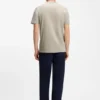 Cotton jersey T-shirt with logo detail