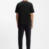 Cotton-jersey T-shirt with logo detail