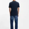 Cotton jersey T-shirt with logo detail