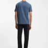 Cotton jersey T-shirt with logo detail