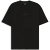 Cotton-jersey T-shirt with logo detail