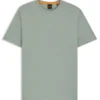 Cotton jersey T-shirt with logo detail