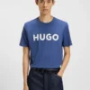 Cotton jersey T-shirt with logo print