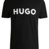 Cotton jersey T-shirt with logo print
