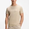 Cotton jersey T-shirt with logo print