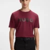 Cotton jersey T-shirt with logo print