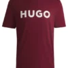 Cotton jersey T-shirt with logo print