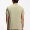 Cotton jersey T-shirt with logo print
