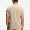 Cotton jersey T-shirt with logo print