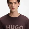 Cotton jersey T-shirt with logo print