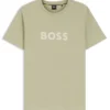 Cotton jersey T-shirt with logo print
