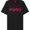 Cotton jersey T-shirt with logo print