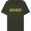 Cotton jersey T-shirt with logo print
