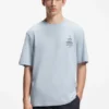 Cotton-jersey T-shirt with printed artwork
