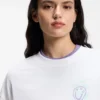Cotton-jersey T-shirt with printed artwork