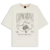 Cotton-jersey T-shirt with printed artwork