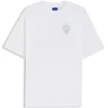 Cotton-jersey T-shirt with printed artwork
