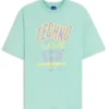 Cotton-jersey T-shirt with printed artwork