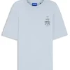 Cotton-jersey T-shirt with printed artwork