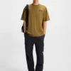Cotton-jersey T-shirt with puff-print logo