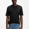 Cotton-jersey T-shirt with rear graphic
