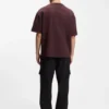 Cotton-jersey T-shirt with reflective logo