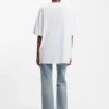 Cotton-jersey T-shirt with rhinestone Happy HUGO