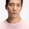 Cotton-linen T-shirt in a regular fit